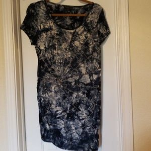 twenty one dip dye web chain top